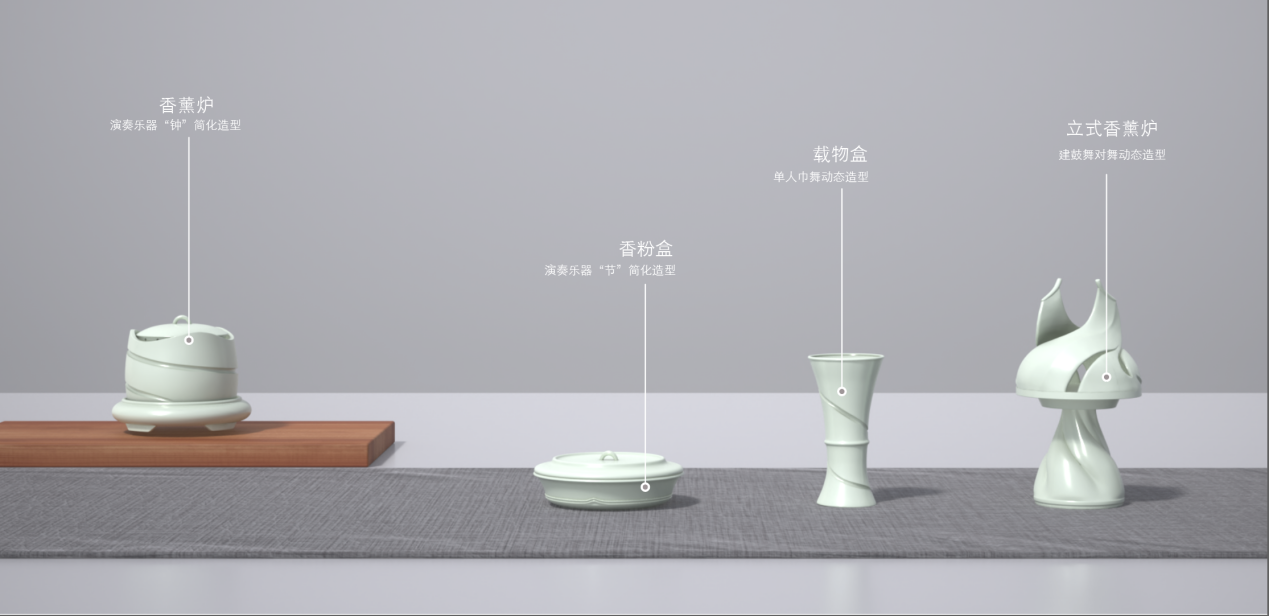 “静焚”香器系列