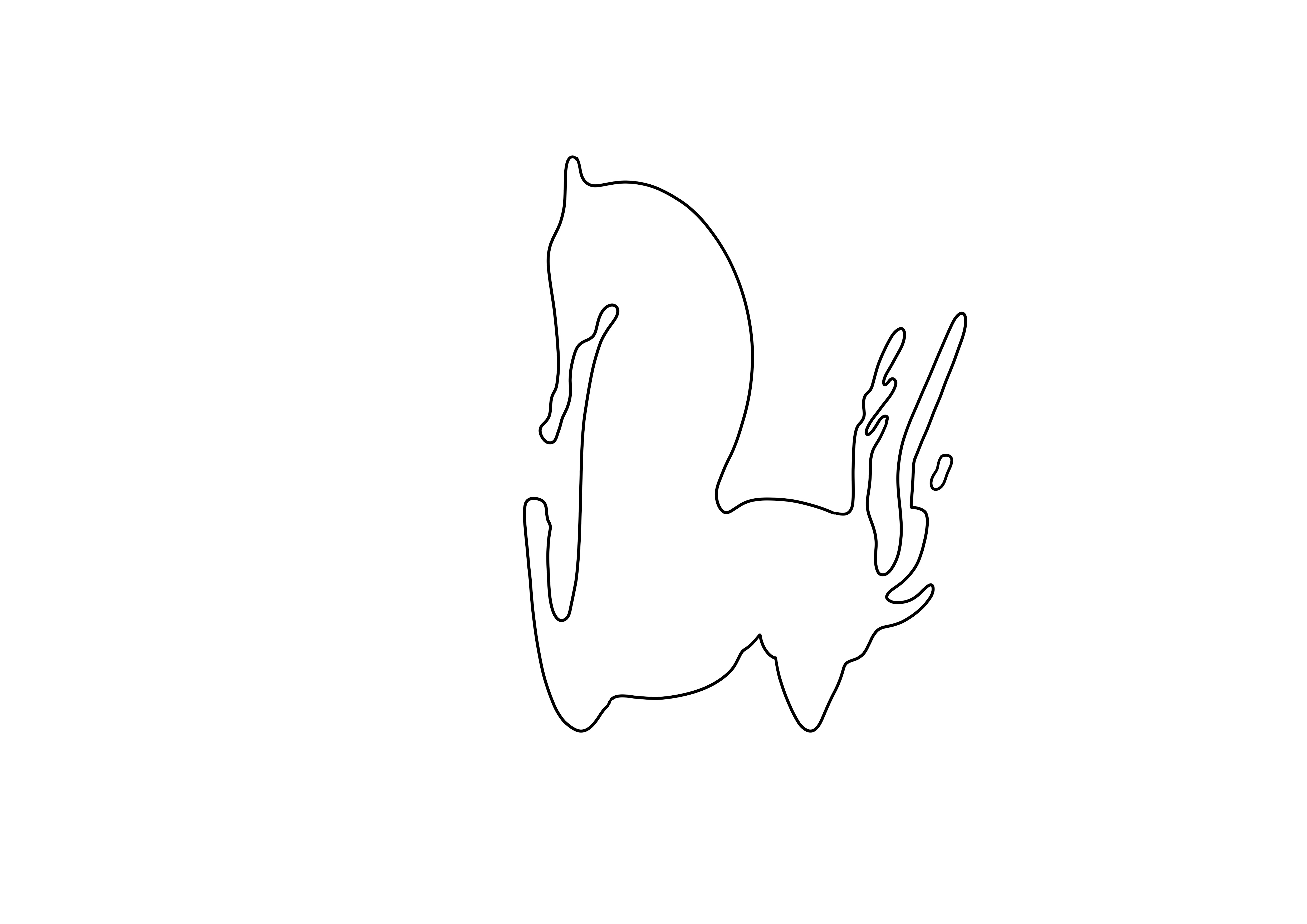 鹿 汉画像石