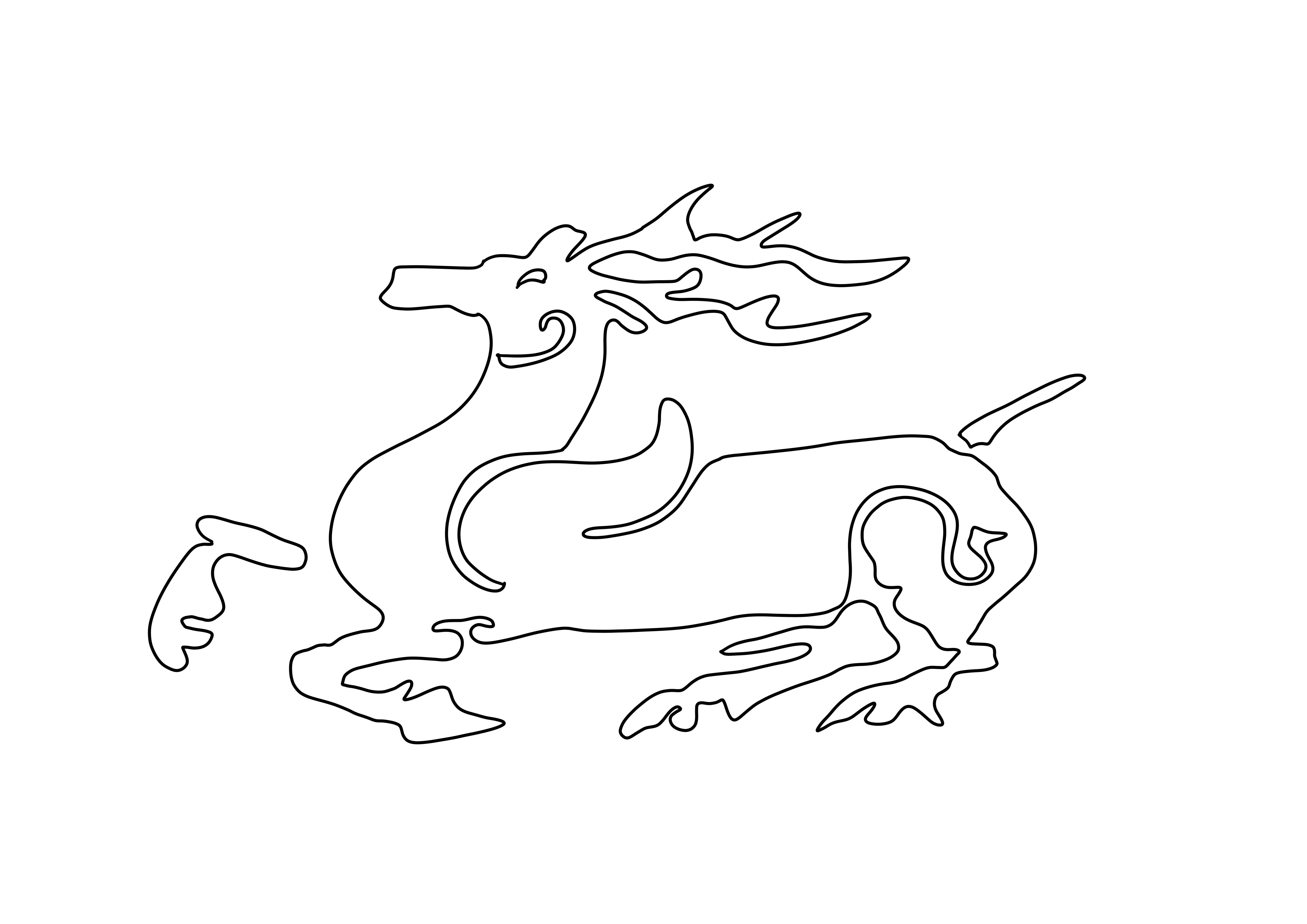 鹿图案画像石画像砖